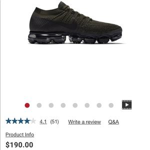 Brand new rare Nike air vapor max